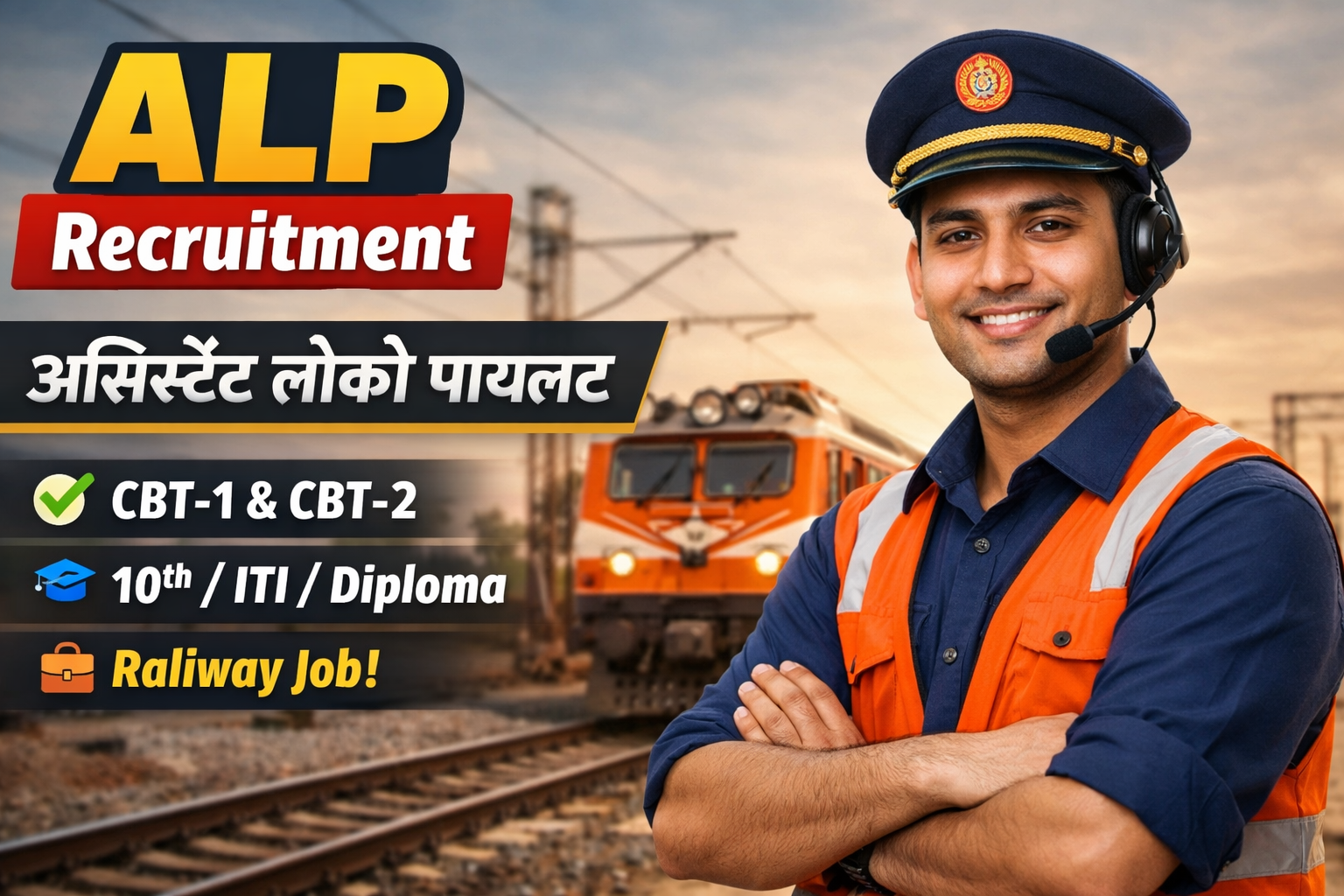 RRB Alp 2026 Online Form - Short Notice